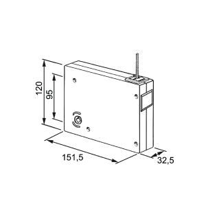 Kurbelwickler für 4,5mm Rollladenschnur